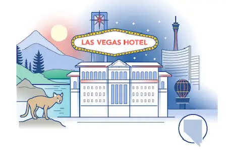 Nevada office illustration